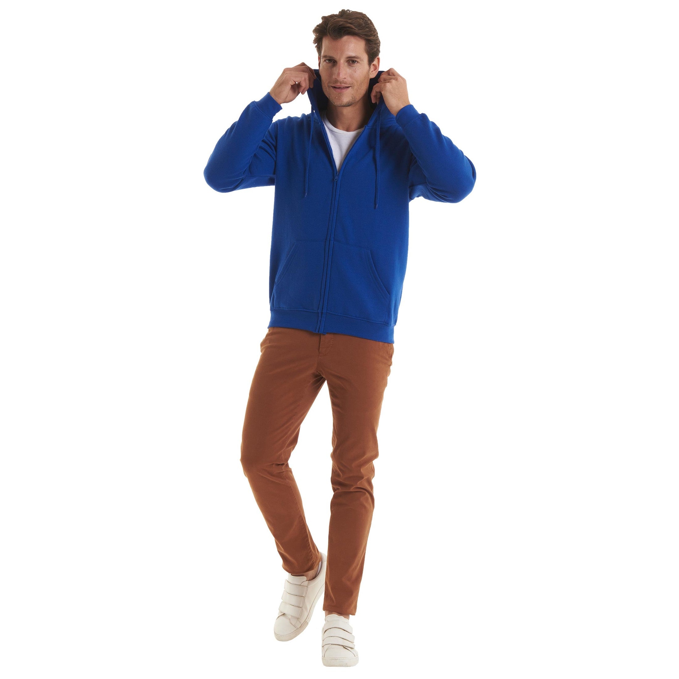 Uneek Adults Classic Full Zip Hooded Sweatshirt