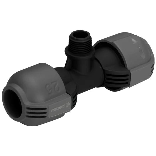 Gardena T-Piece 25mm x 1/2" male thread