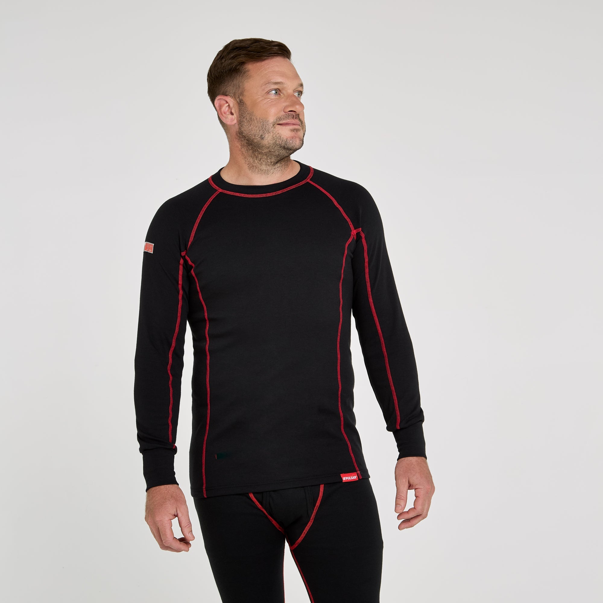 Pulsar FR-AST-ARC Men's Long Top Black/Red