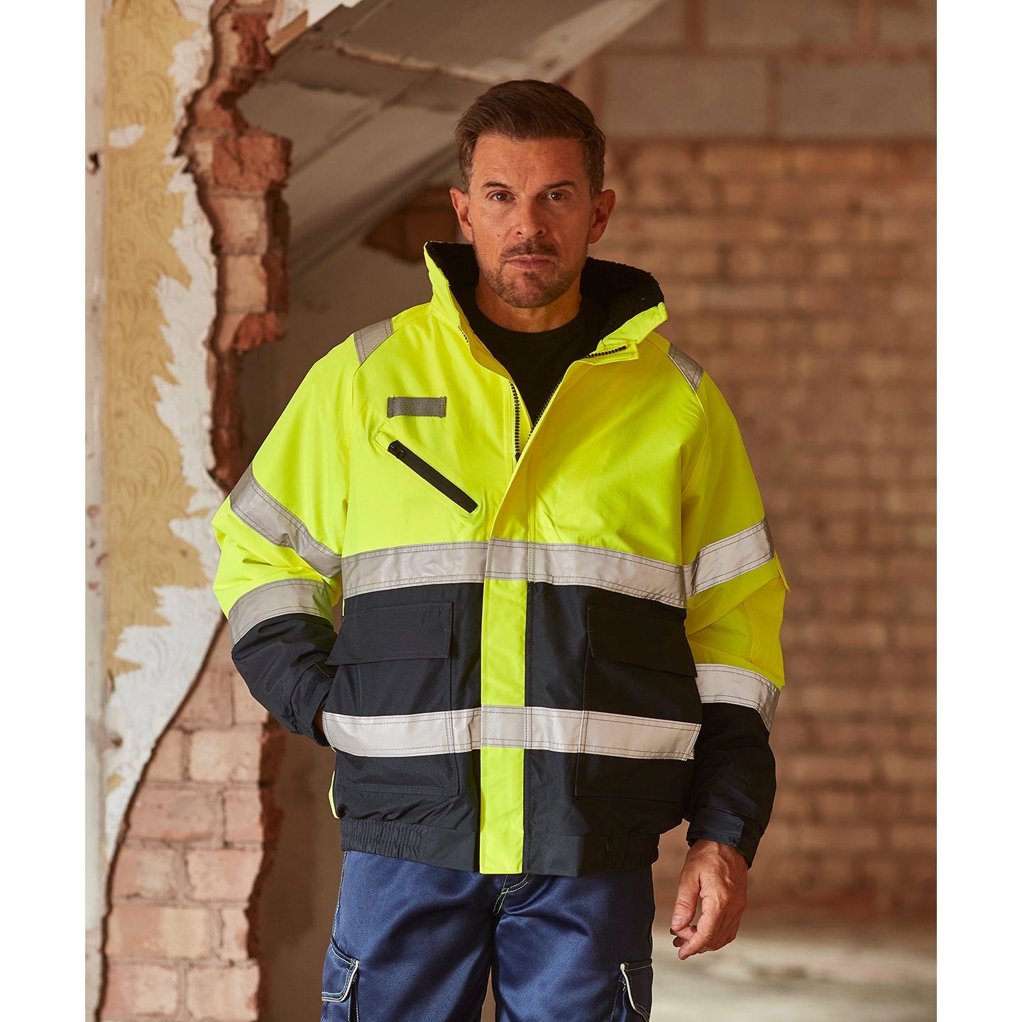 Yoko Hi-Vis Fontaine Flight Jacket