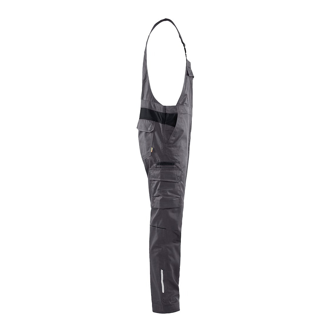 Blaklader Industry Bib Overall Stretch 2644 - Mid Grey/Black