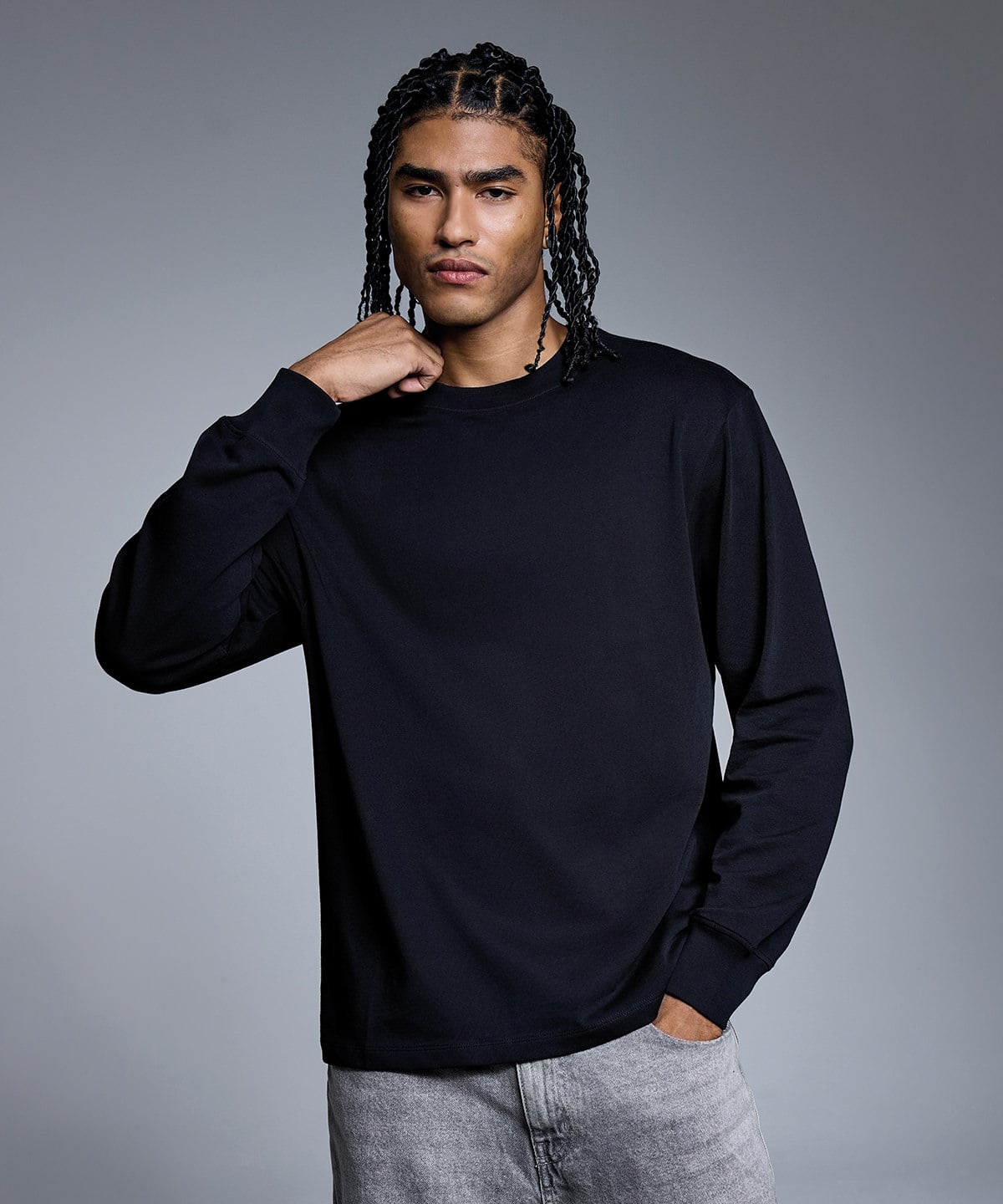 Anthem AM016 Anthem Headline Heavy Long Sleeve T-Shirt