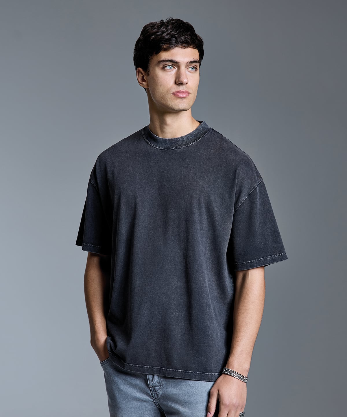 Anthem AM019 Anthem Distortion Washed T-Shirt
