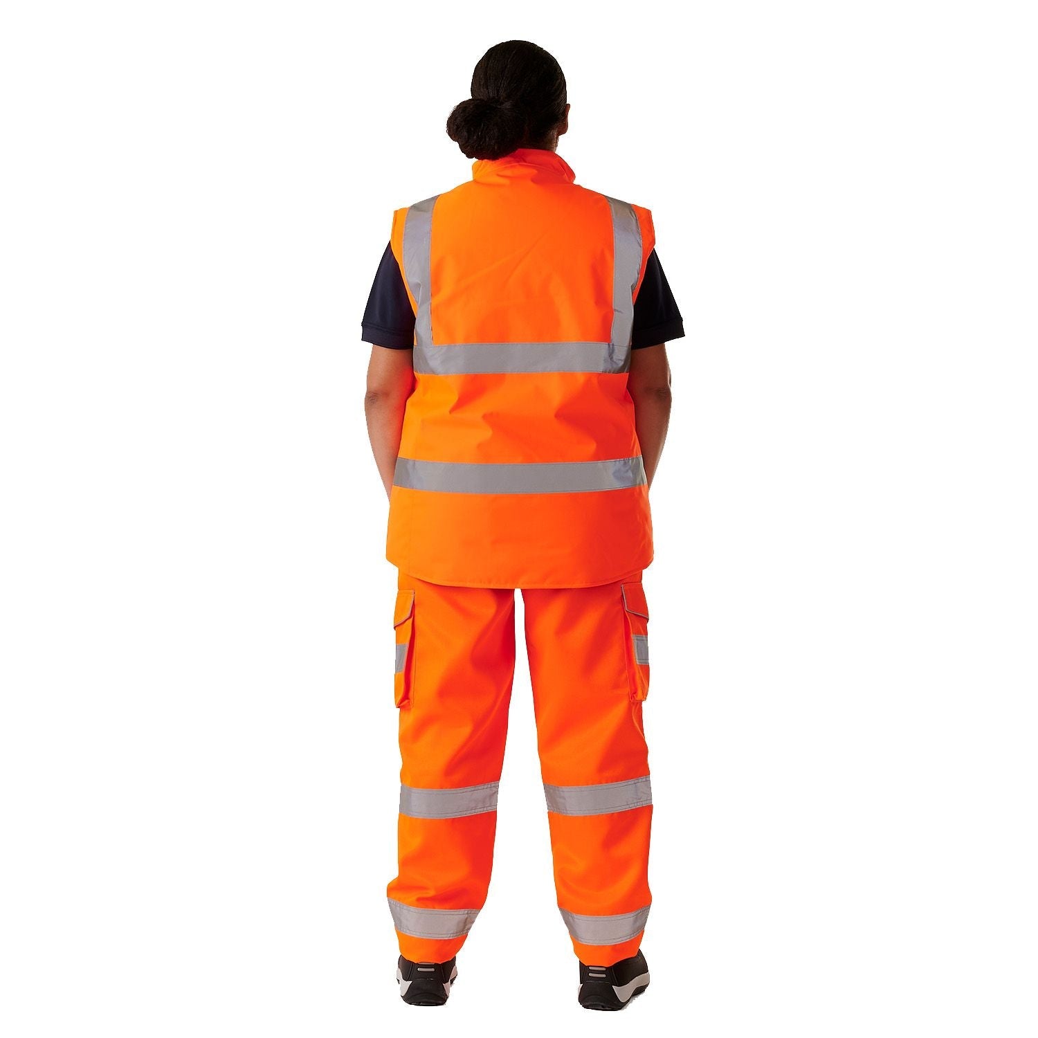 Supertouch Ladies Hi Vis Orange Anjali Body Warmer