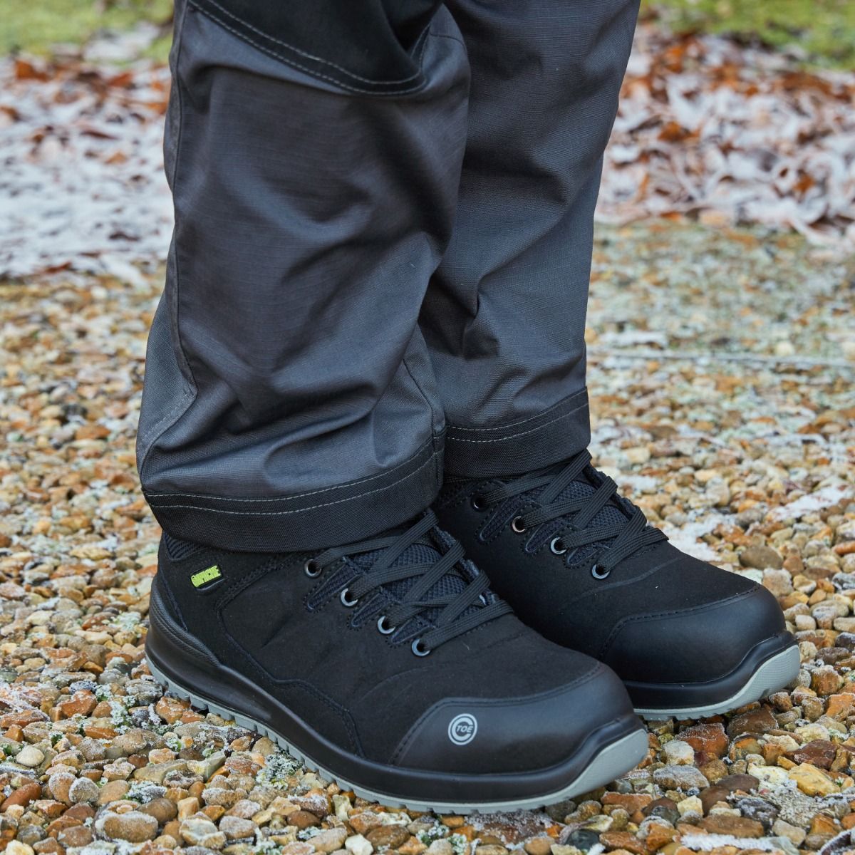 Brampton S3 Recycled Suede Safety Trainer Boot