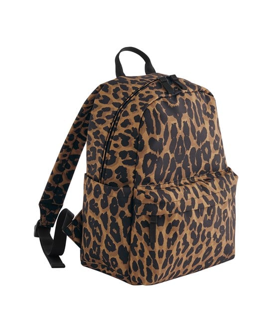 Bagbase B195S Leopard Print Mini Backpack
