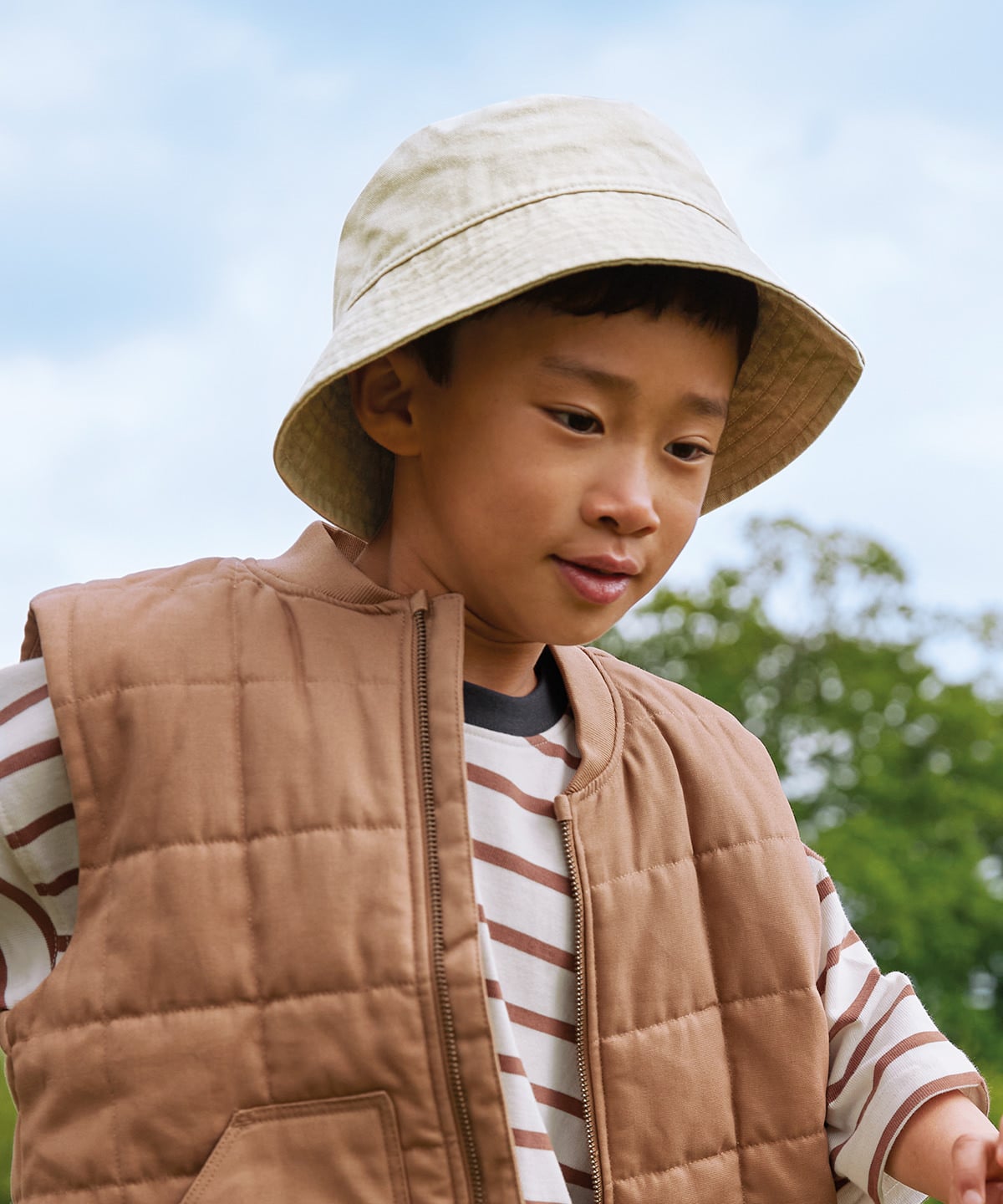 Beechfield B688B Junior Vintage Bucket Hat