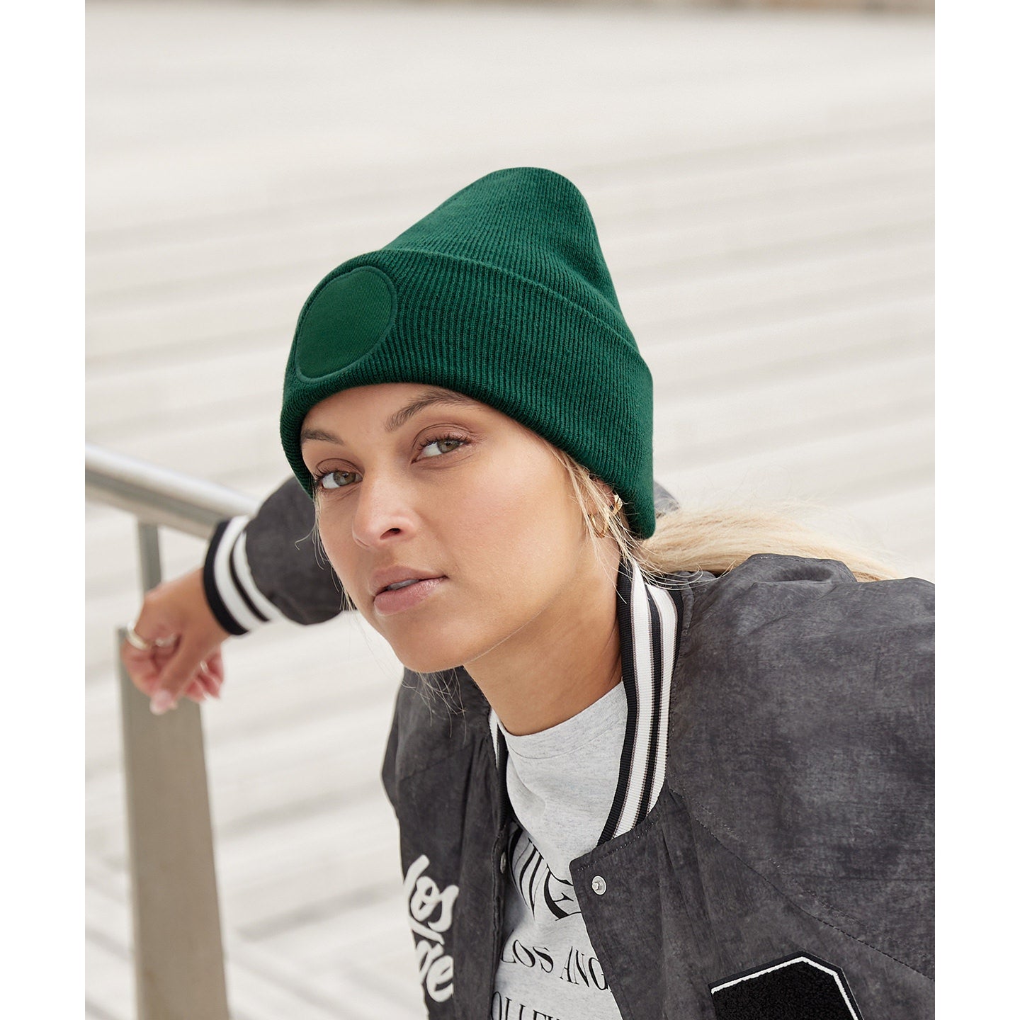 Beechfield Circular Patch Beanie