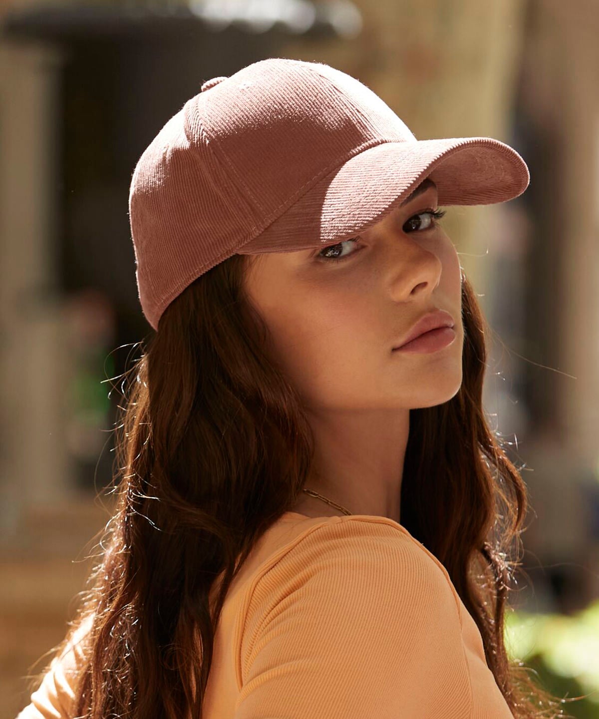 Beechfield BC680 Earthaware® Organic Cord Baseball Cap