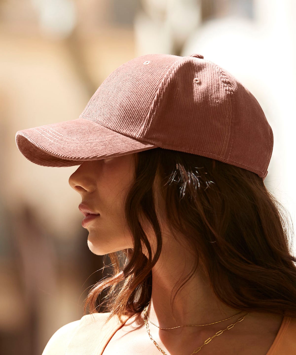 Beechfield BC680 Earthaware® Organic Cord Baseball Cap
