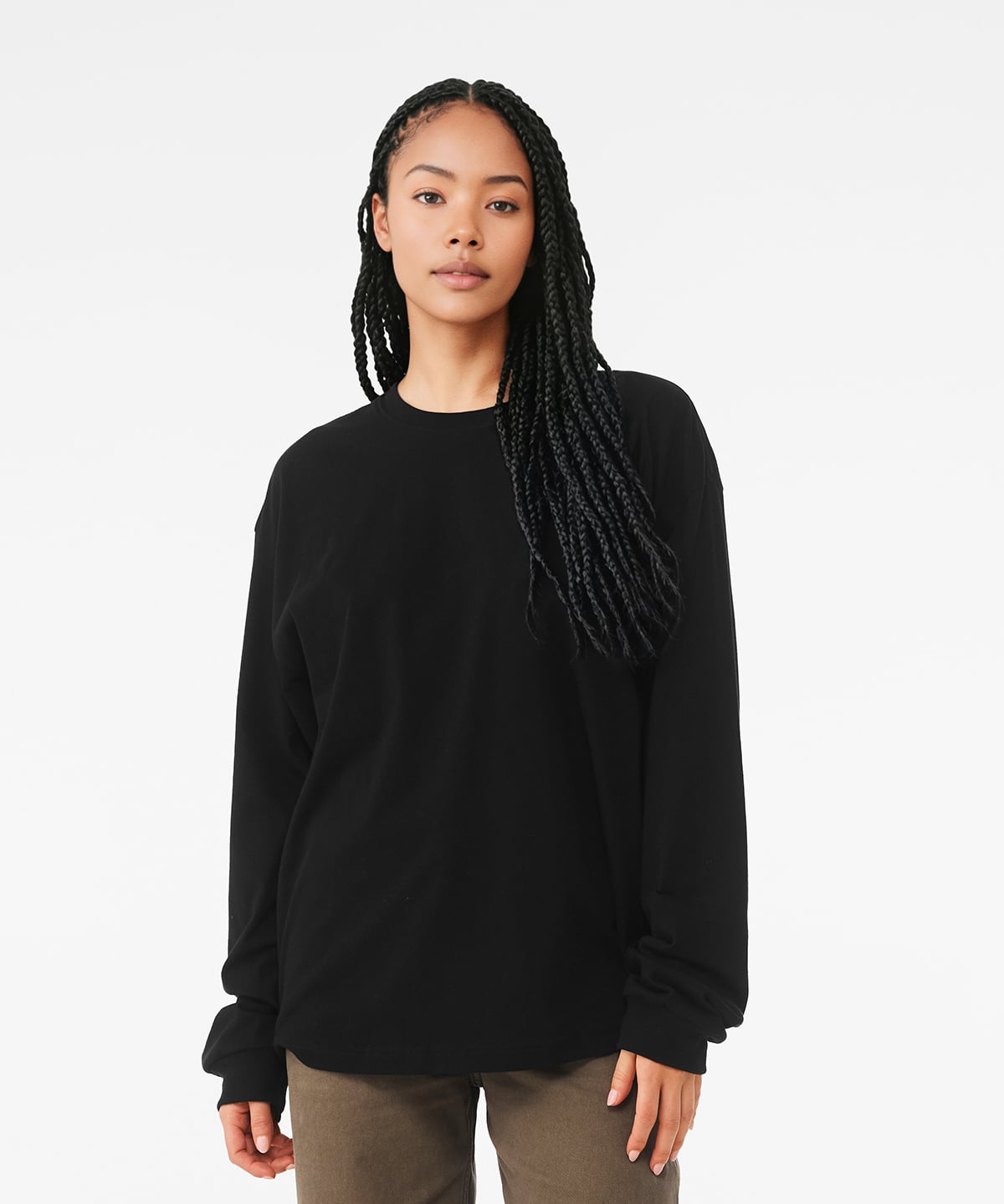 Bella Canvas BE156 Unisex Heavy Boxy Long Sleeve Tee