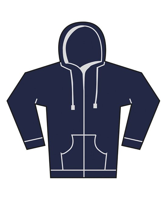 Bella Canvas BE157 Unisex Heavy Full-Zip Hoodie