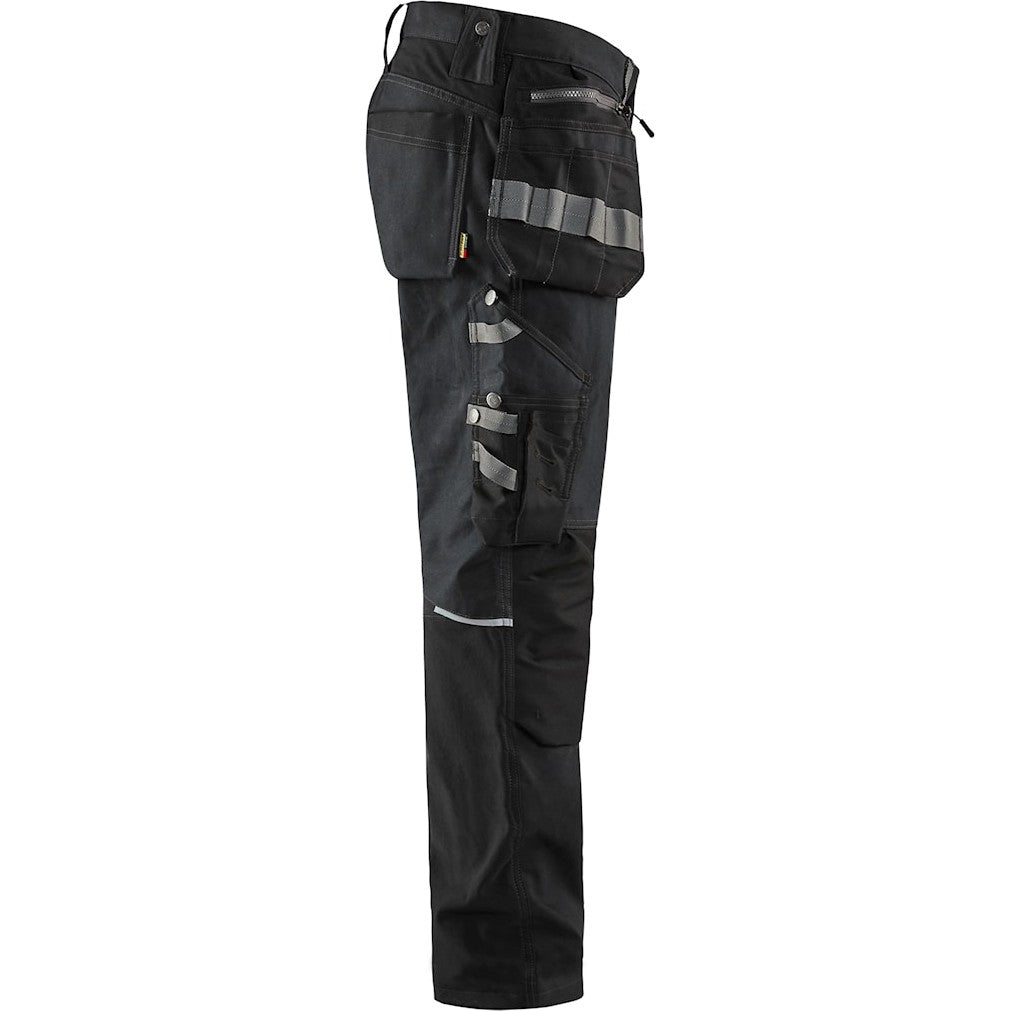 Blaklader Craftsman Trousers with Stretch 15991343 - Black