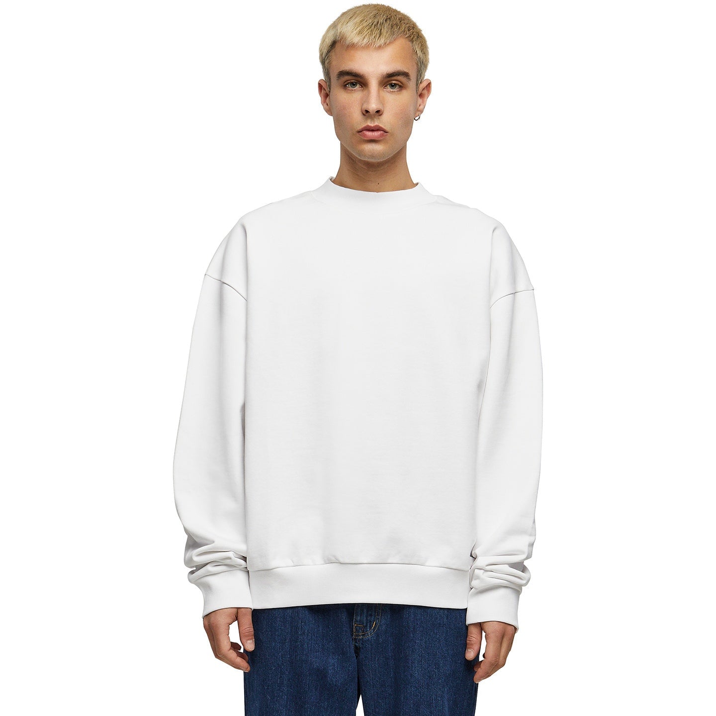 Build Your Brand Ultra-Heavy Cotton Crew Neck