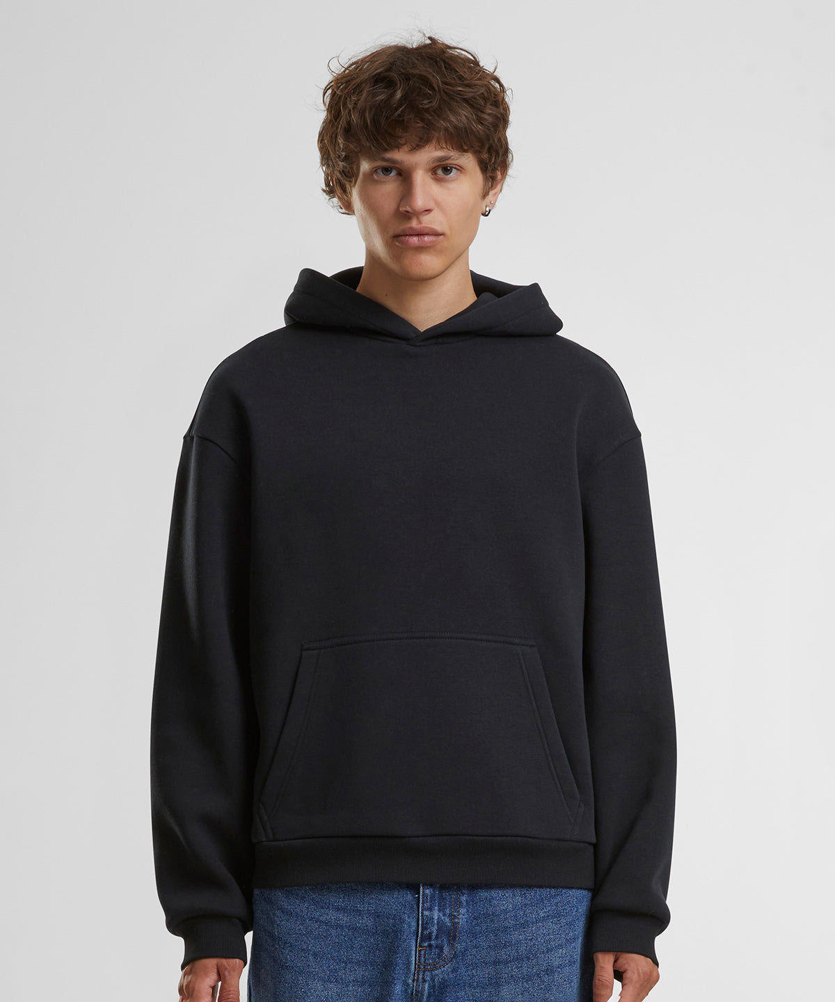Build Your Brand BY284 Fluffy Hoodie