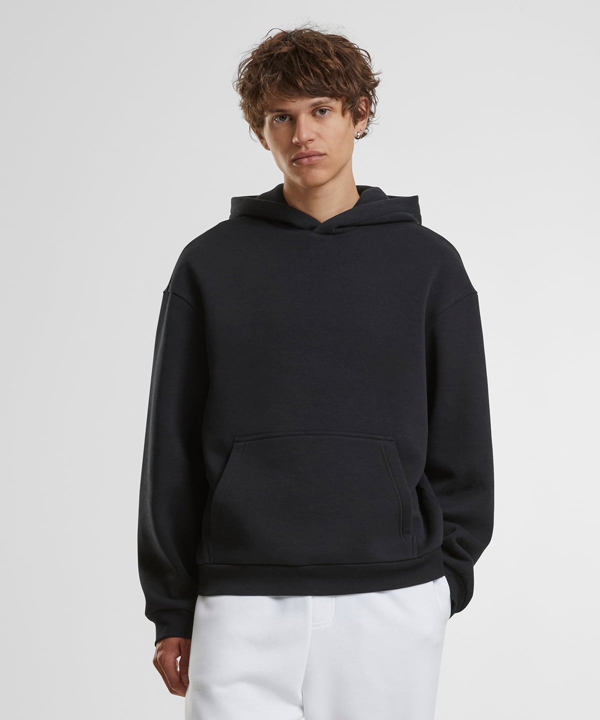 Build Your Brand BY284 Fluffy Hoodie