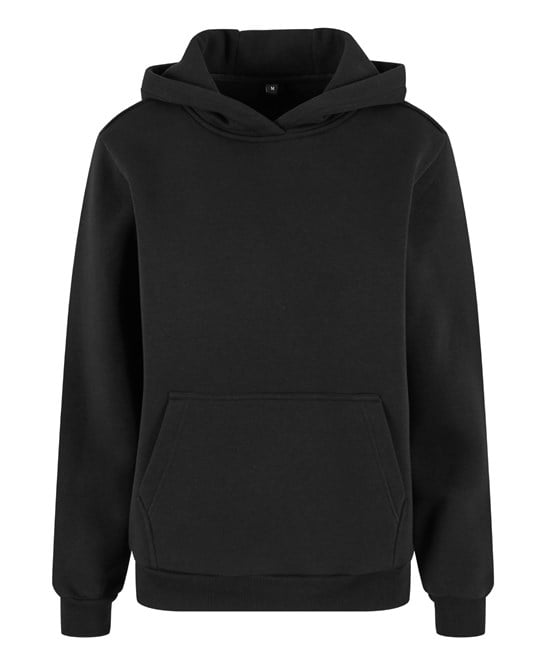 Build Your Brand BY289 Women’s Fluffy Hoodie