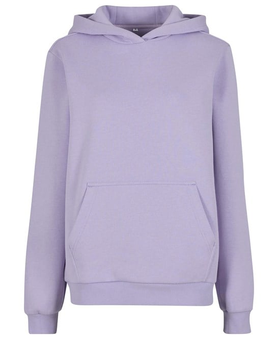 Build Your Brand BY289 Women’s Fluffy Hoodie