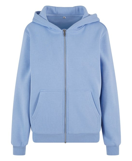 Build Your Brand BY290 Women’s Fluffy Zip Hoodie