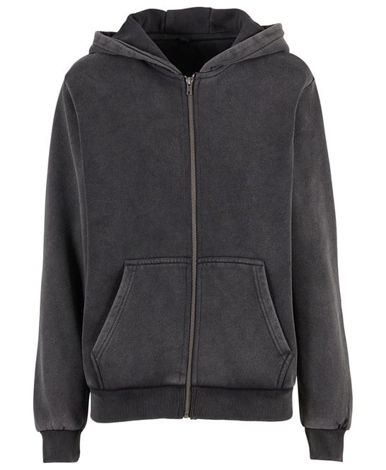 Build Your Brand BY299 Women’s Vintage Heavy Zip Hoodie