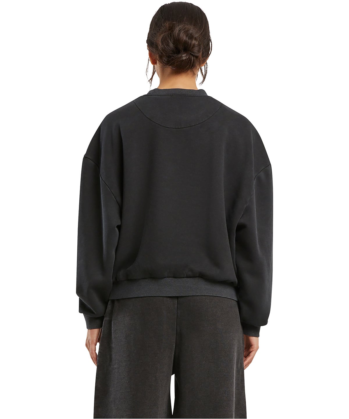 Build Your Brand BY301 Women’s Vintage Heavy Crew Neck