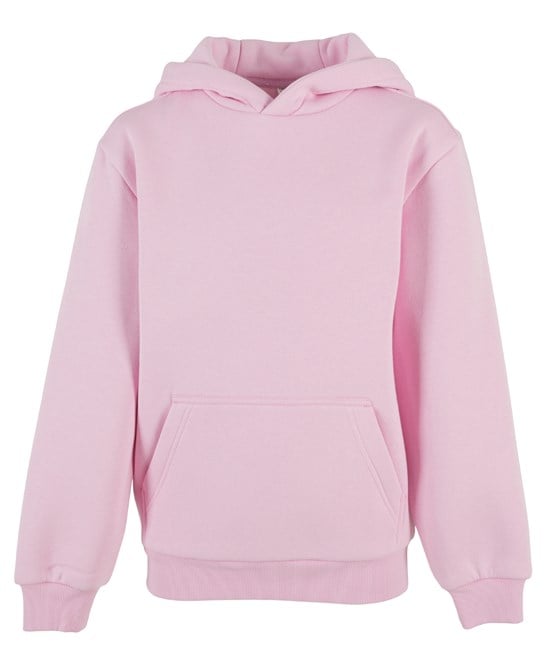 Build Your Brand BY315 Kids Fluffy Hoodie
