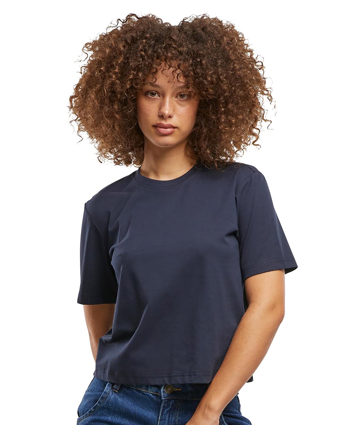Build Your Brand BY369 Women’s Sorona Loose-Fit Tee