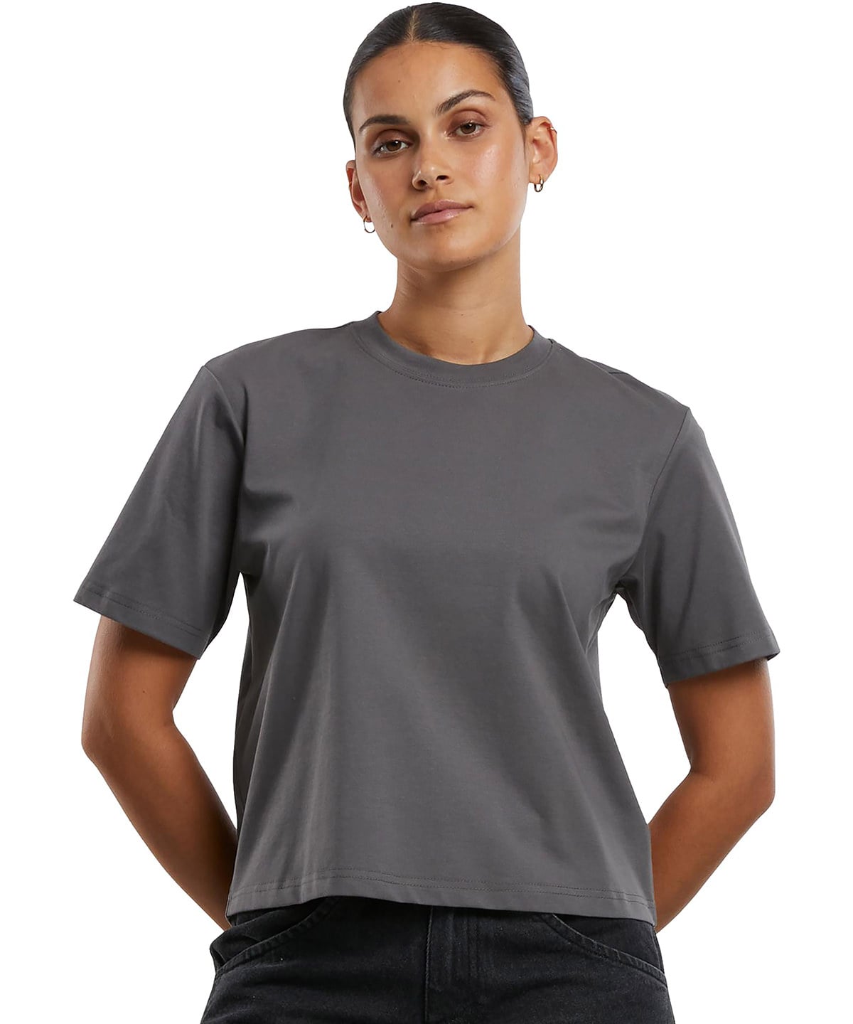 Build Your Brand BY369 Women’s Sorona Loose-Fit Tee