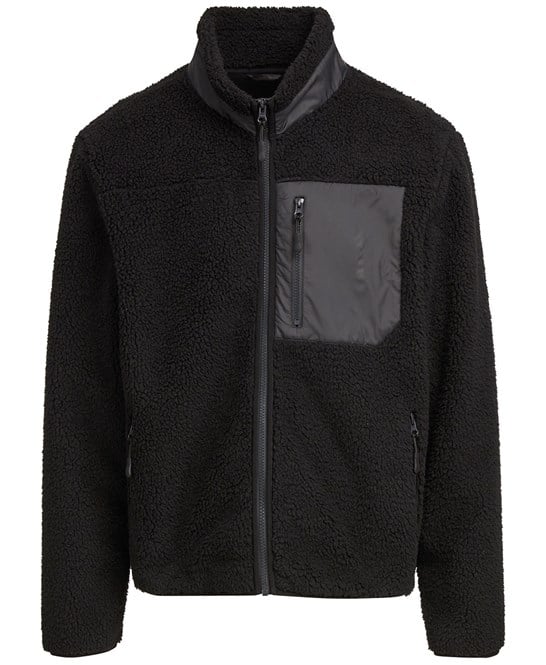 Build Your Brand BY406 Bonded Sherpa Jacket