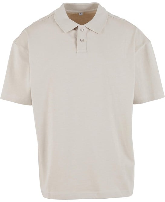 Build Your Brand BY421 Oversized Polo Shirt