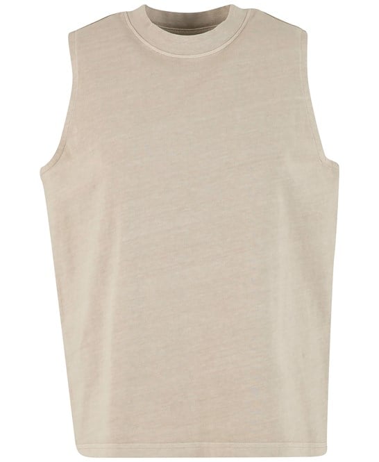 Build Your Brand BY429 Women’s Vintage Washed Sleeveless Tee