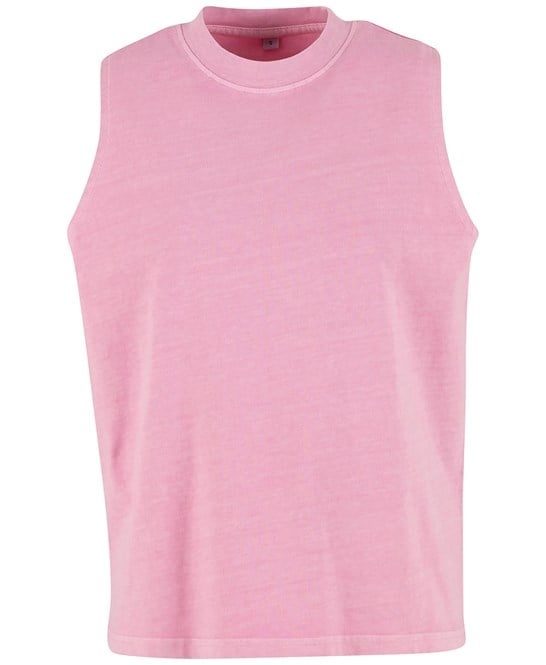 Build Your Brand BY429 Women’s Vintage Washed Sleeveless Tee
