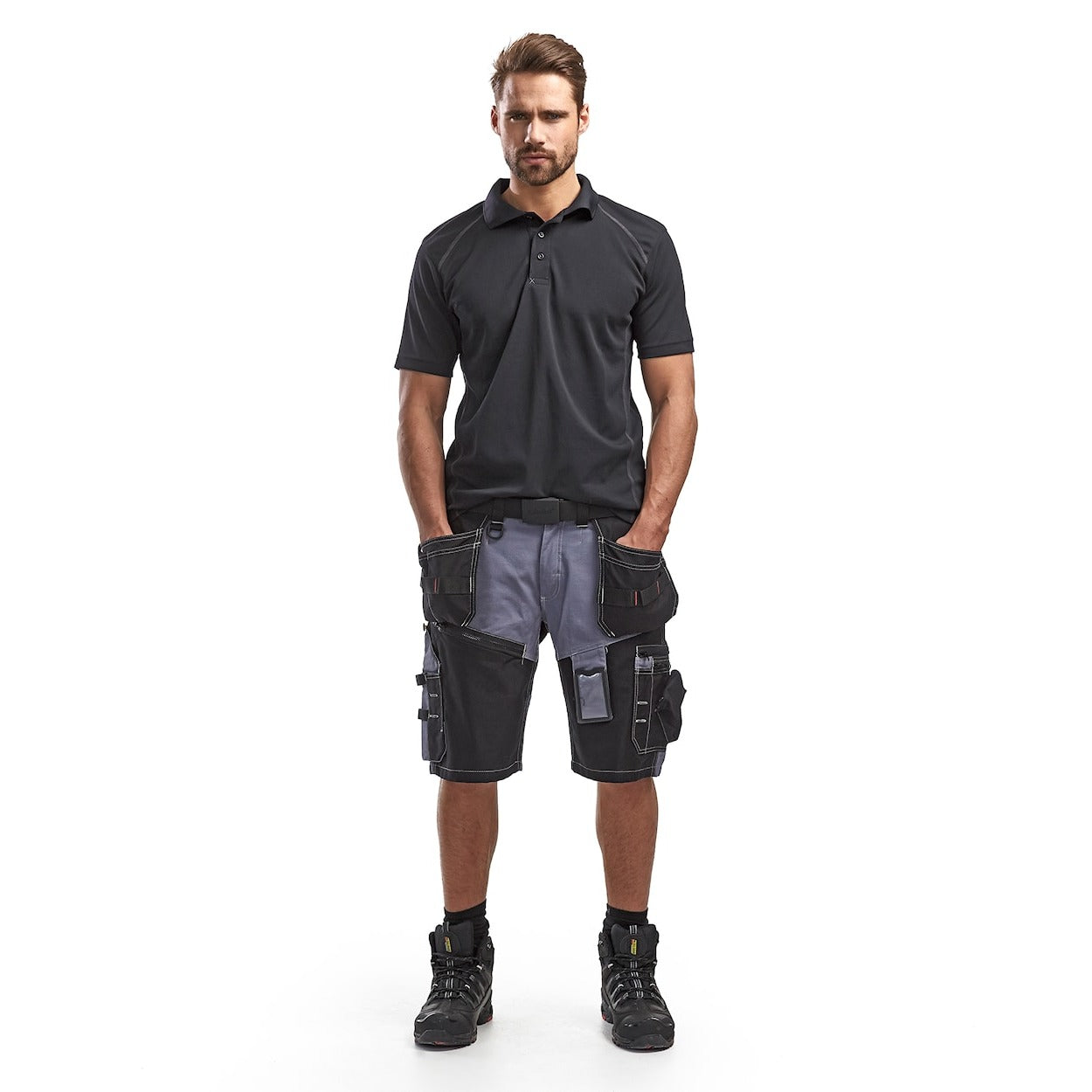 Blaklader Shorts X1500 1502 #colour_grey-black
