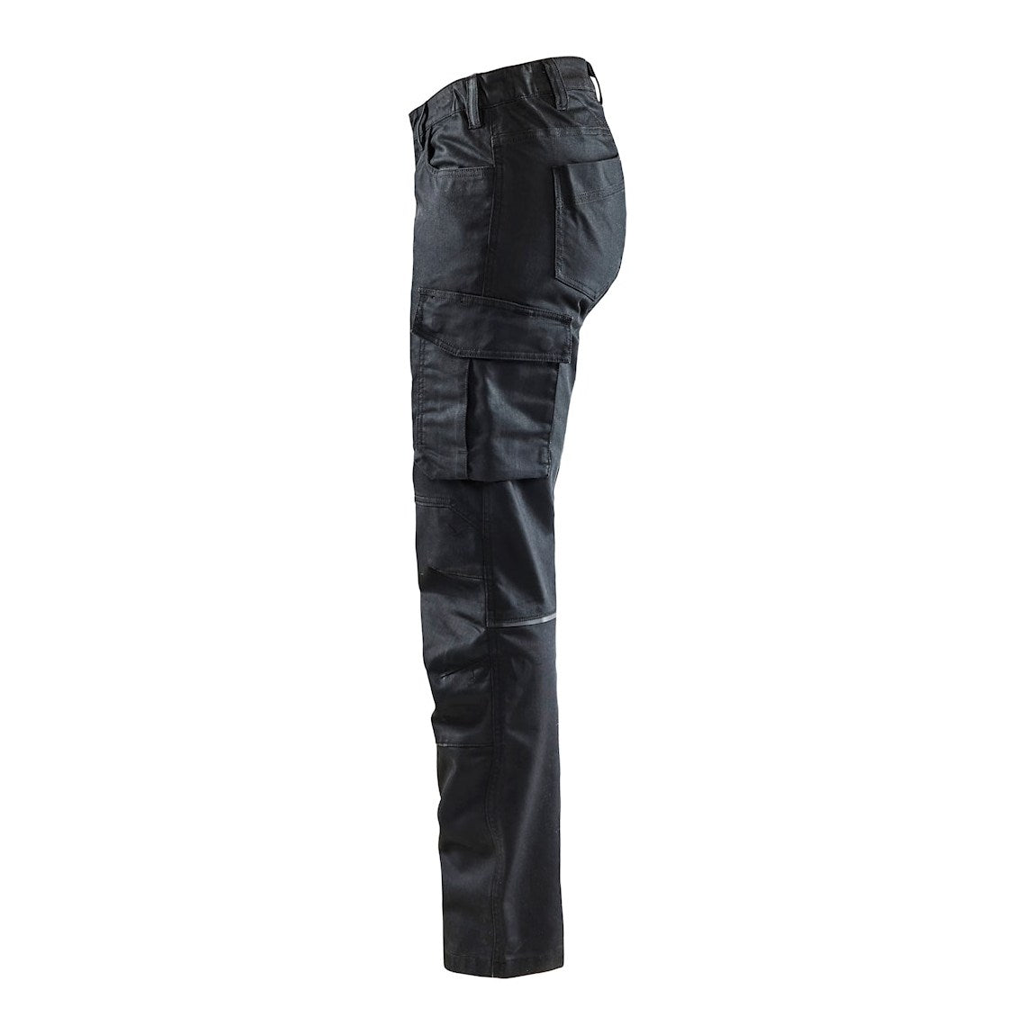 Blaklader Women's Service Trousers Stretch 7140 #colour_black-black