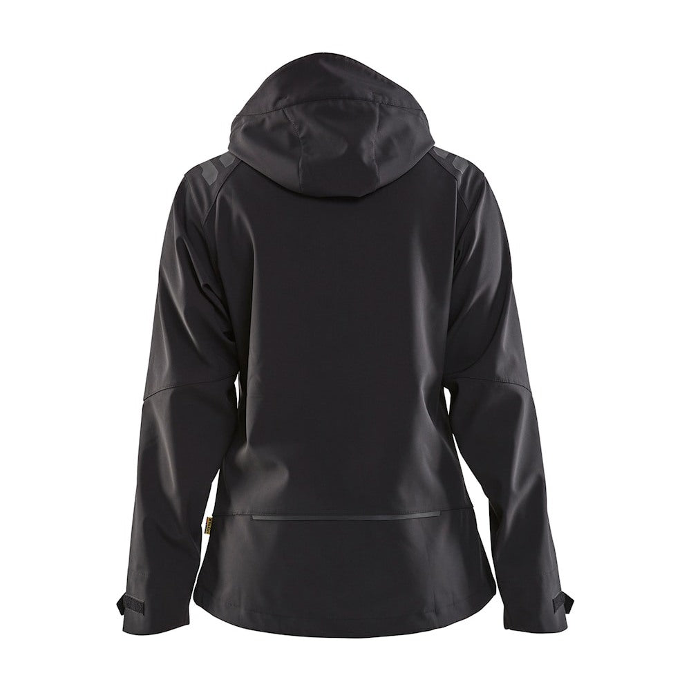 Blaklader Women's Softshell Jacket 4719 #colour_black-red
