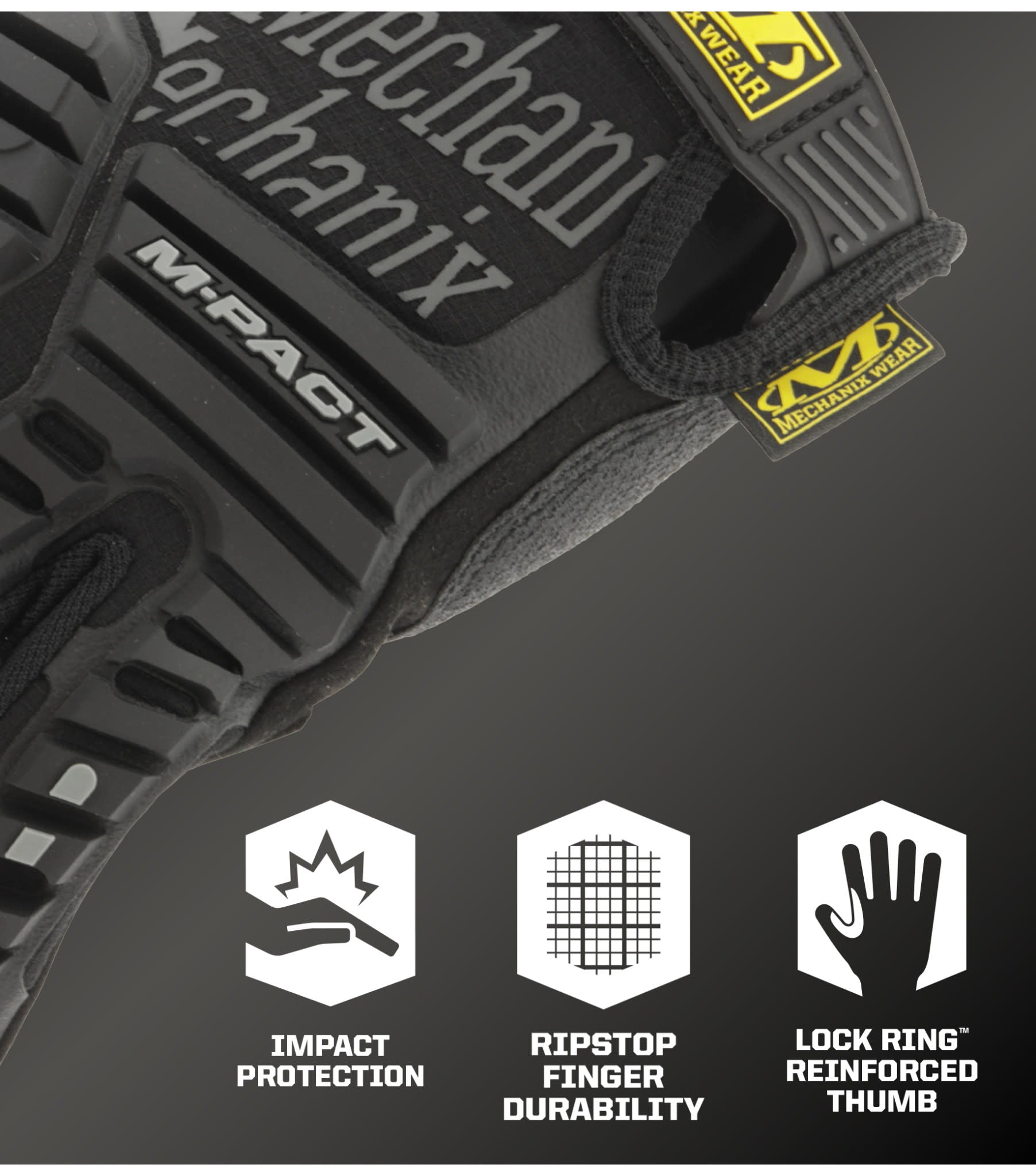 Mechanix Wear M-Pact Brown Impact Resistant Work Gloves