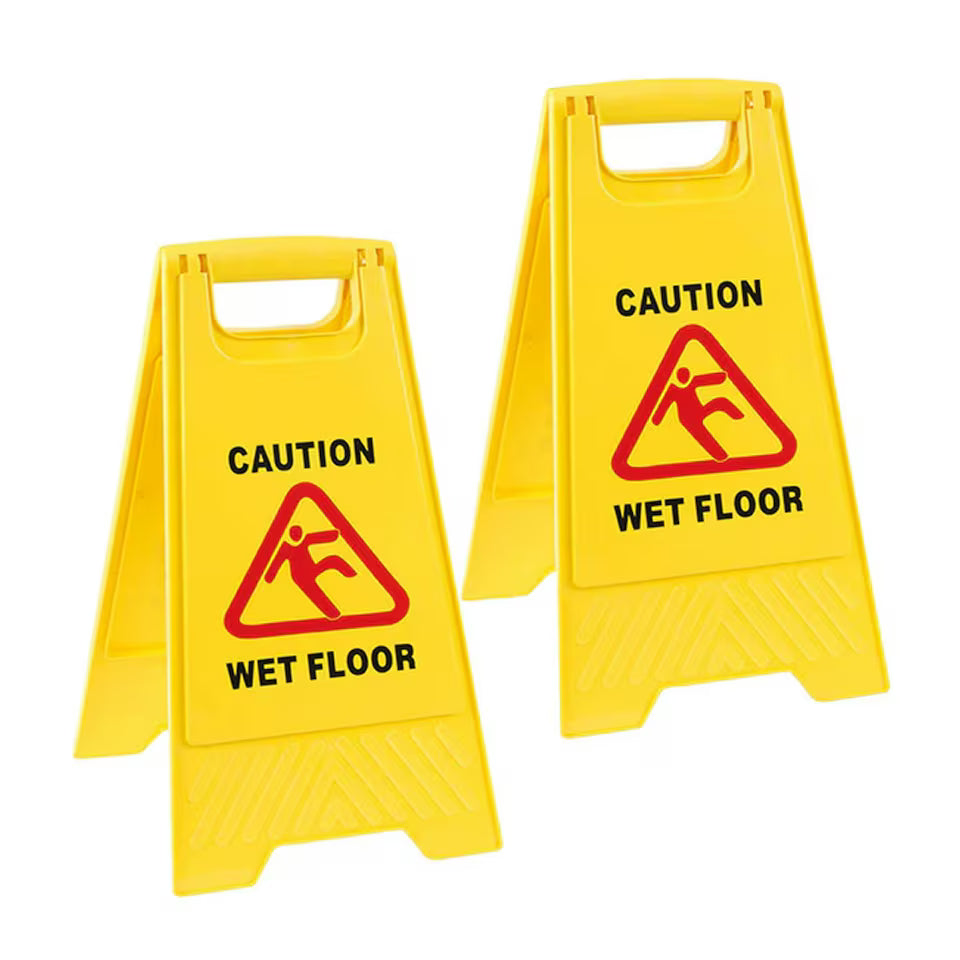 GS Workwear & Tools Caution "Wet Floor" Sign