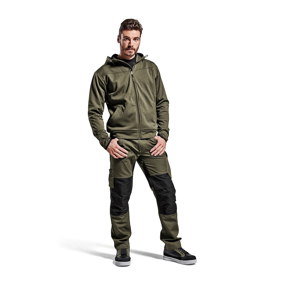 Blaklader Service Trouser with Stretch Brown/Black