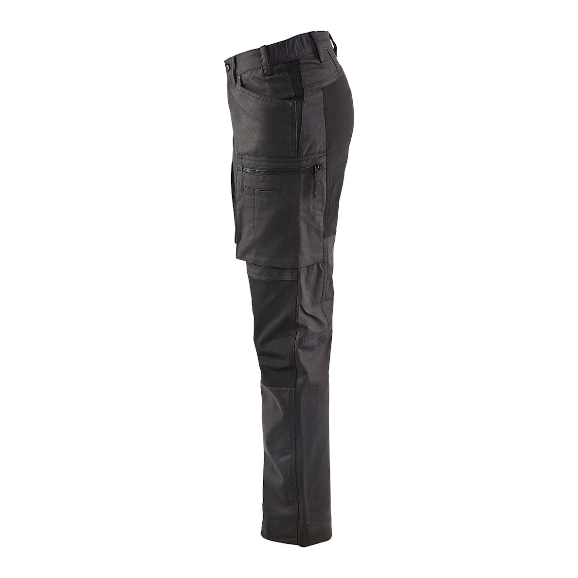 Blaklader Women's Service Trousers Stretch 71591146 #colour_dark-grey-black