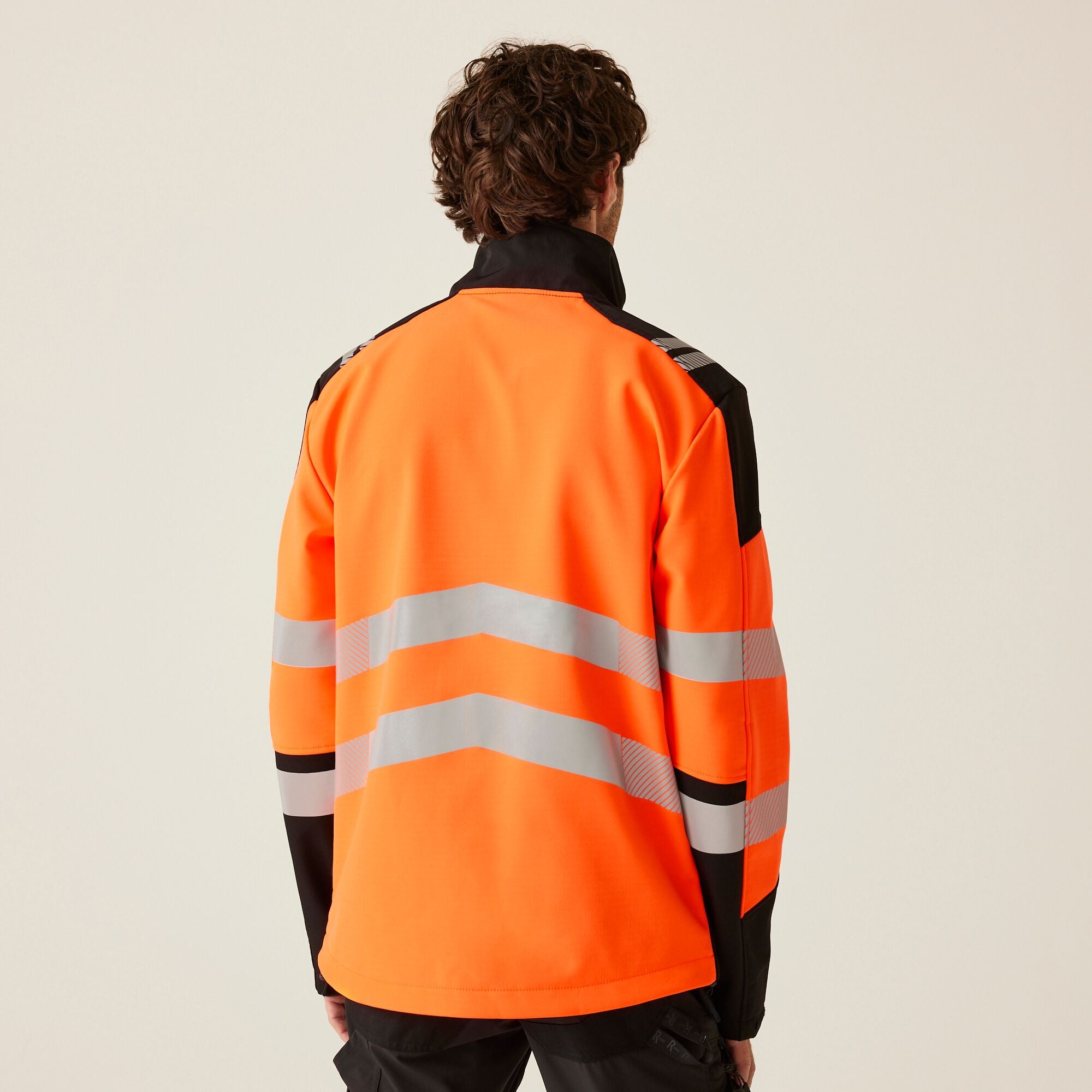 Regatta Professional Mens Hi-Vis X PRO 3 Layer Softshell Jacket - Class 2