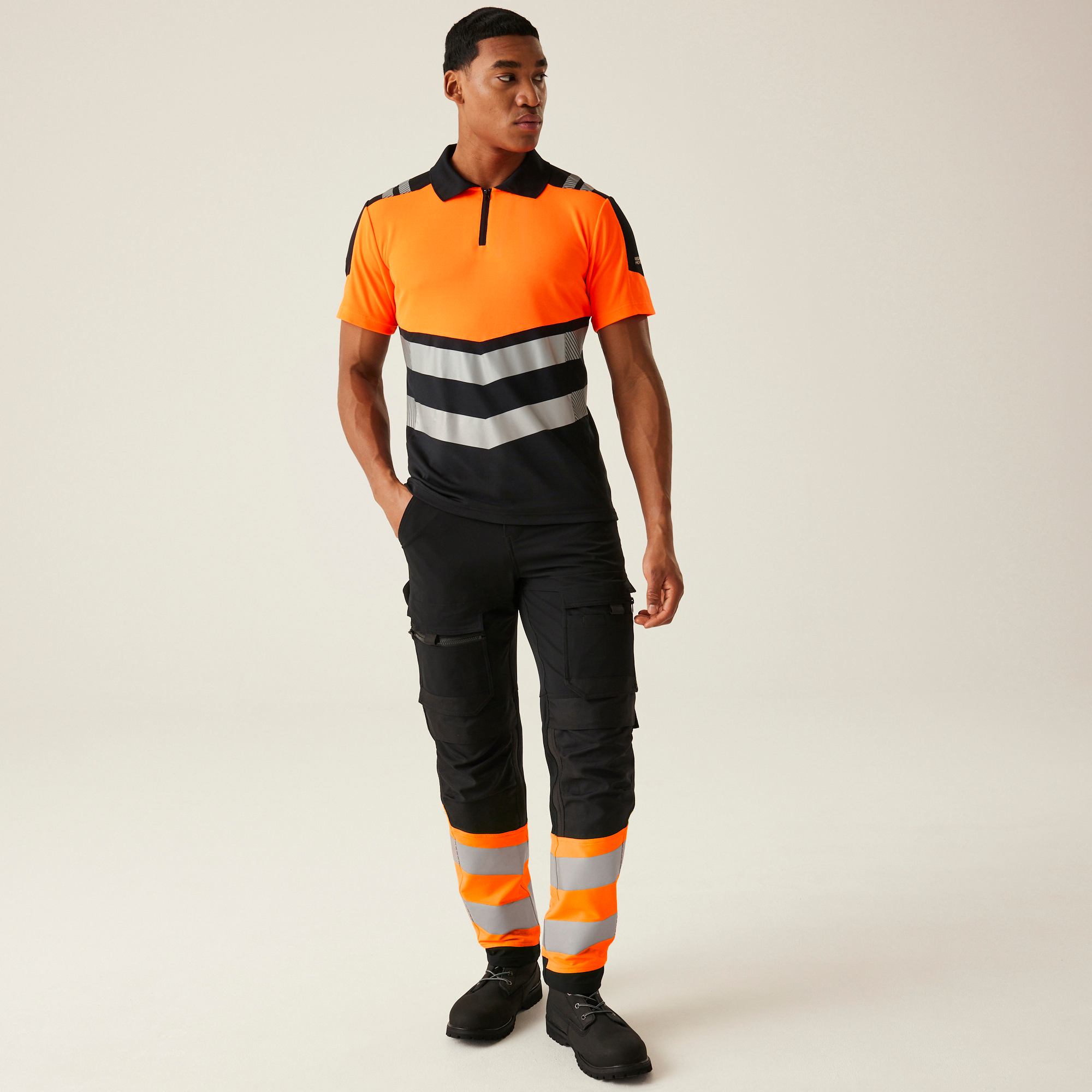 Regatta Professional Mens Hi-Vis X-Pro Polo - Class 1