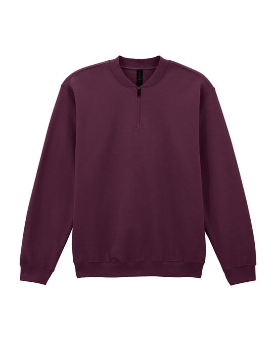 Gildan GD069 Softstyle™ Midweight Adult Fleece 1/4-Zip Sweatshirt