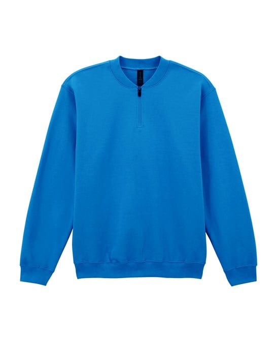 Gildan GD069 Softstyle™ Midweight Adult Fleece 1/4-Zip Sweatshirt
