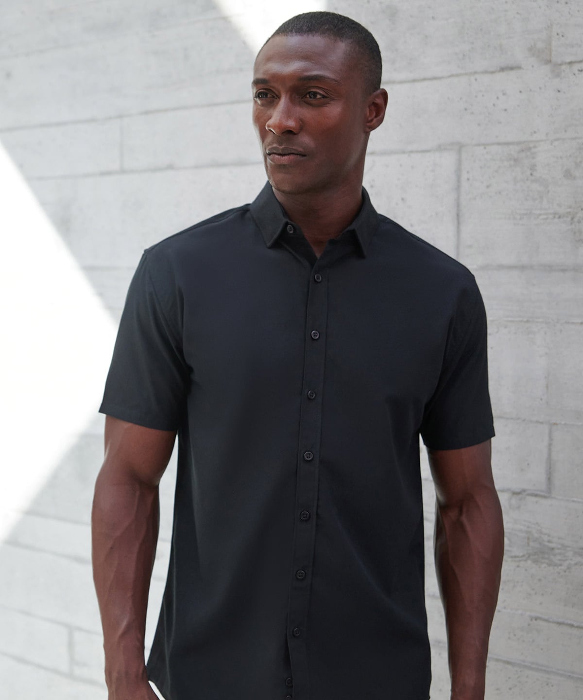 Henbury HB588 Short Sleeve ‘cotton-Feel’ Coolplus® Shirt