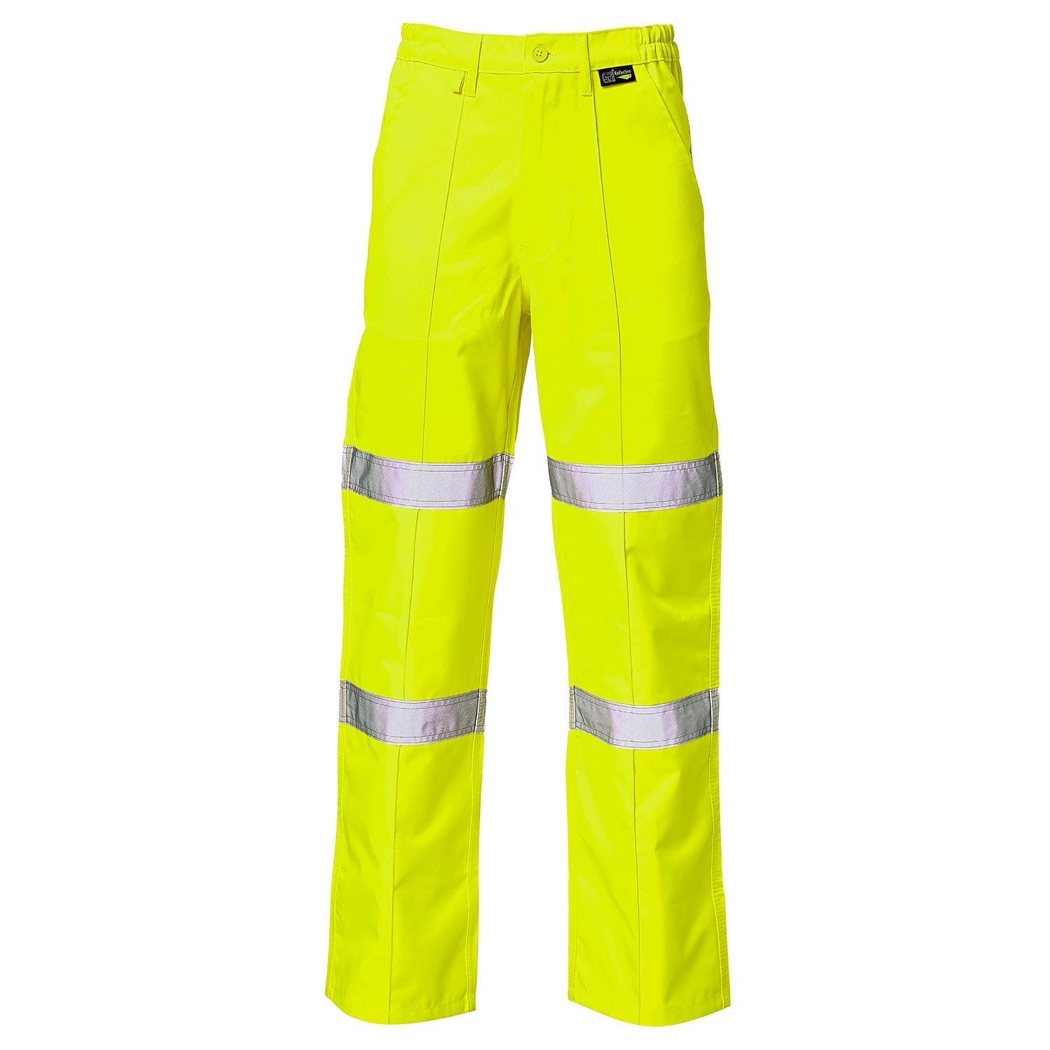 Supertouch Hi Vis Yellow 2 Band Ballistic Trousers - Regular