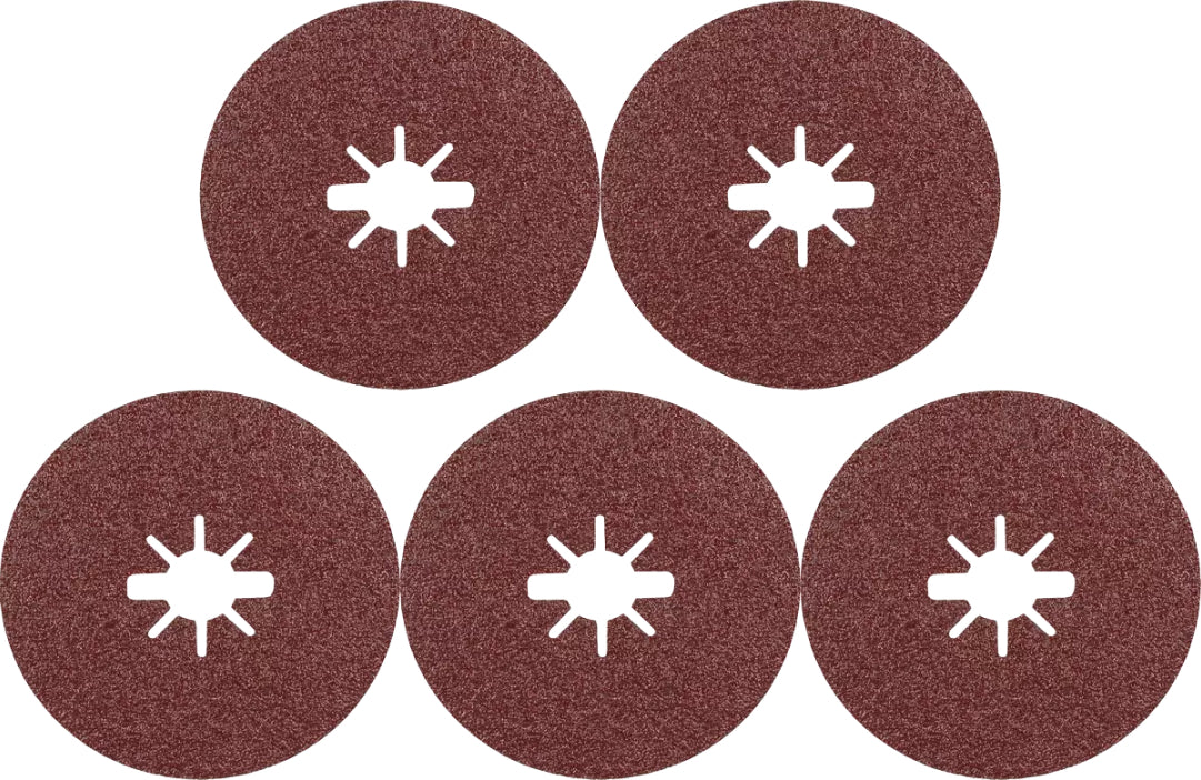 Bosch Professional Expert R781 Prisma Ceramic X-LOCK Fibre Disc - 115mm, G80, 5-pc