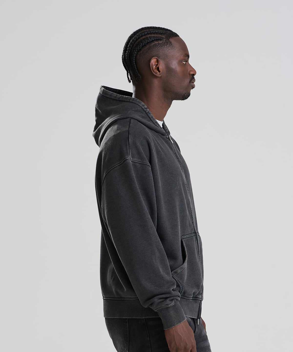 AWDis Just Hoods JH185 Vintage Washed Zoodie