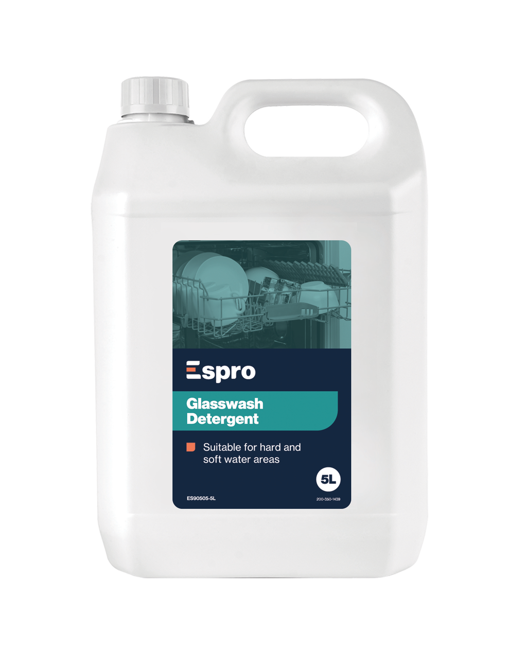 Espro 5L Glasswash Detergent Pack of 2 for All Glass Washing Cabinets