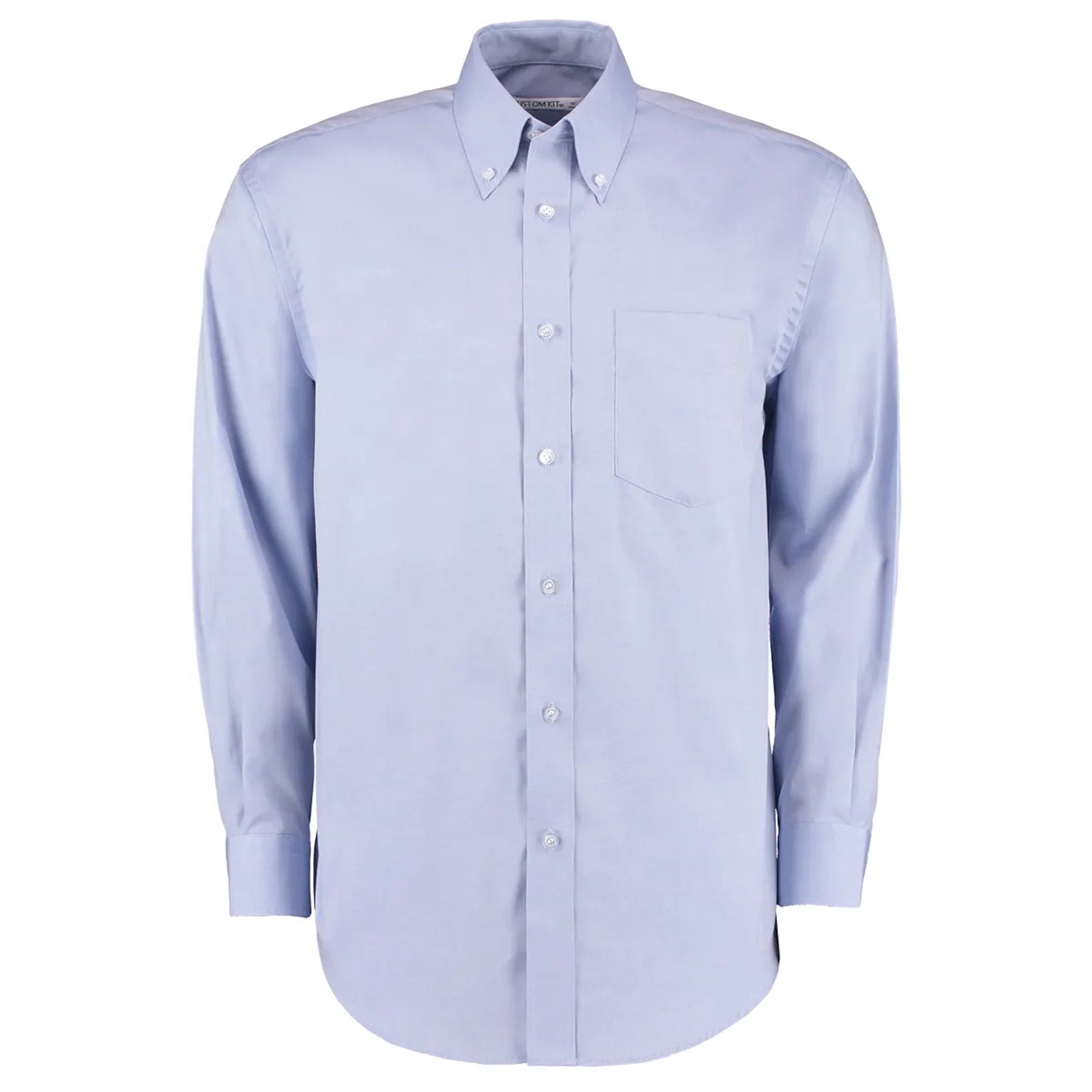 Kustom Kit Corporate Oxford Shirt Long-Sleeved (Classic Fit) - Light Blue
