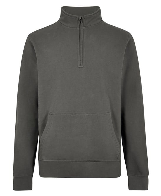 Kustom Kit KK339 Regular Fit 1/4-Zip Piqué Sweatshirt